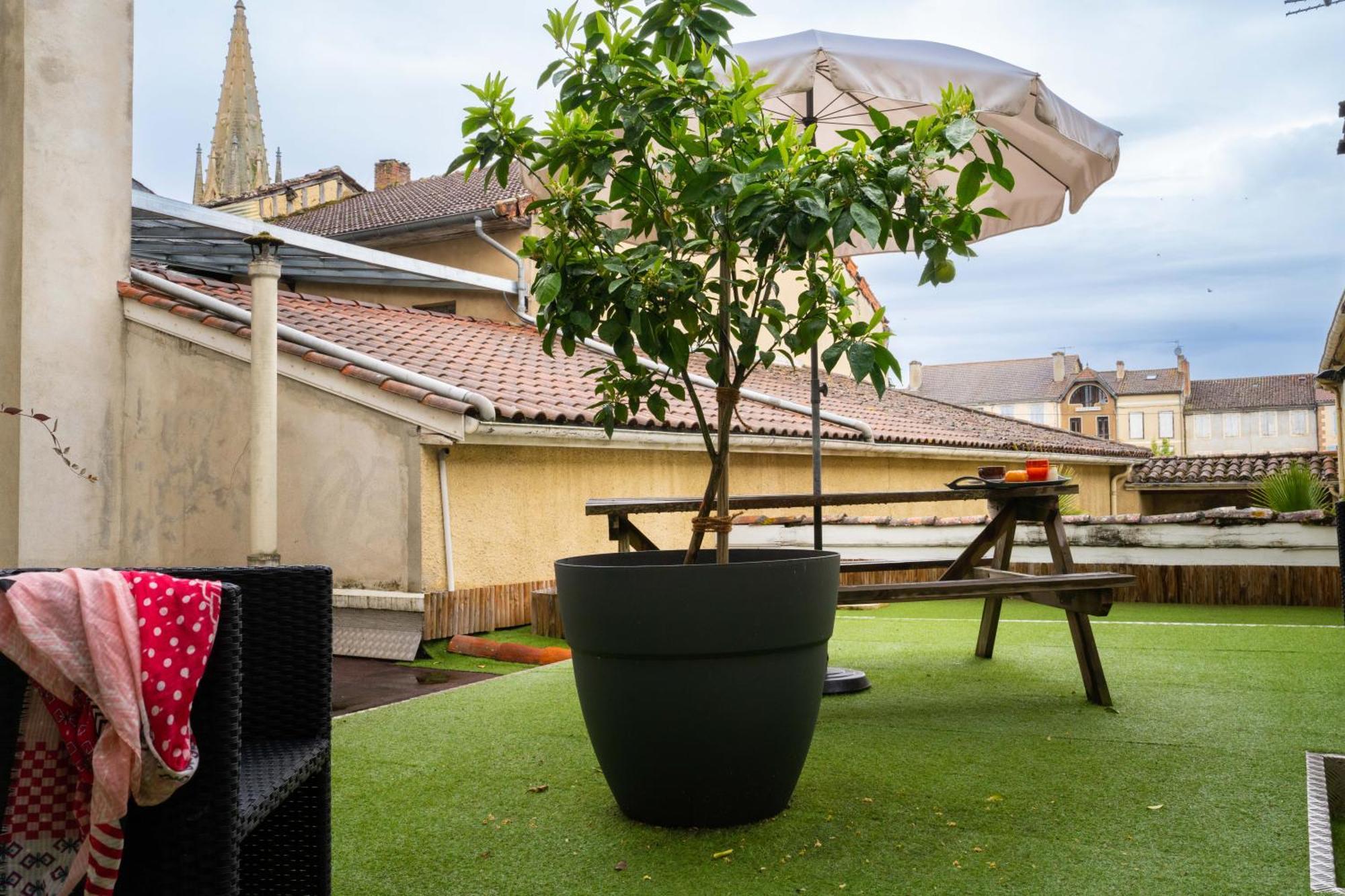Hotel Le Loft Trie-sur-Baise Bagian luar foto